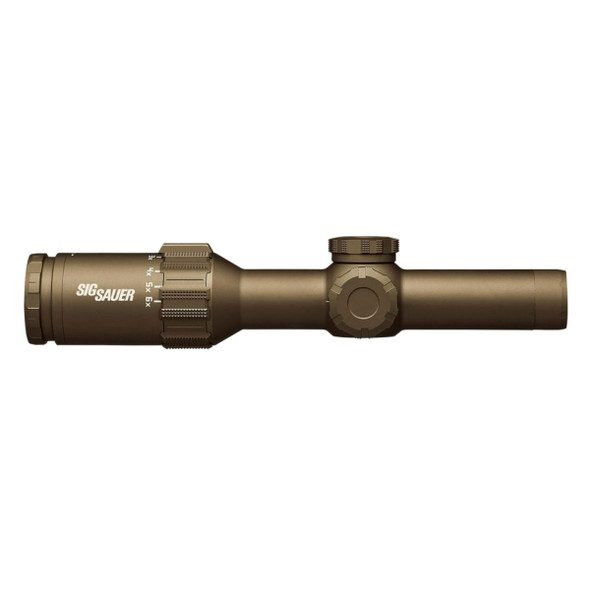 product variation SIG SAUER Tango6T 1-6x24mm 30mm FL-6 Hellfire Illuminated Reticle FDE Riflescope (SOT61230) image