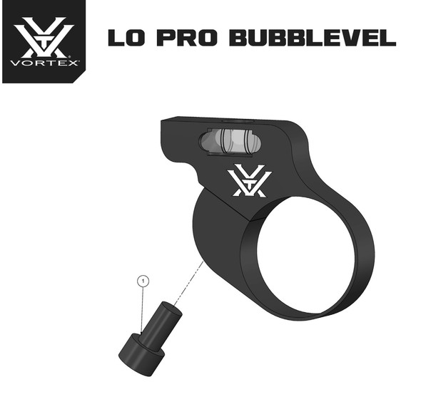 product variation VORTEX Lo Pro Bubblevel for 30 mm Riflescope Tube (LBL-30) image