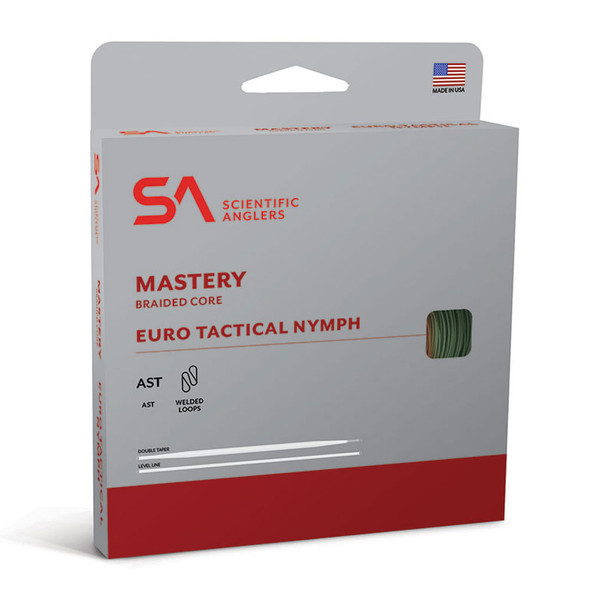 product variation SCIENTIFIC ANGLERS Mastery Euro Tactical Nymph Level Taper Mist Green Fly Line (140805) image
