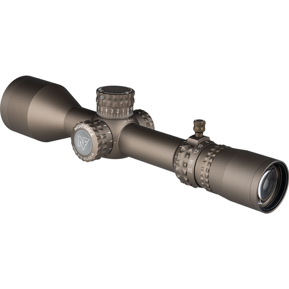 NIGHTFORCE NX8 2.5-20x50mm F1 Illuminated MOAR Dark Earth Riflescope (C685)