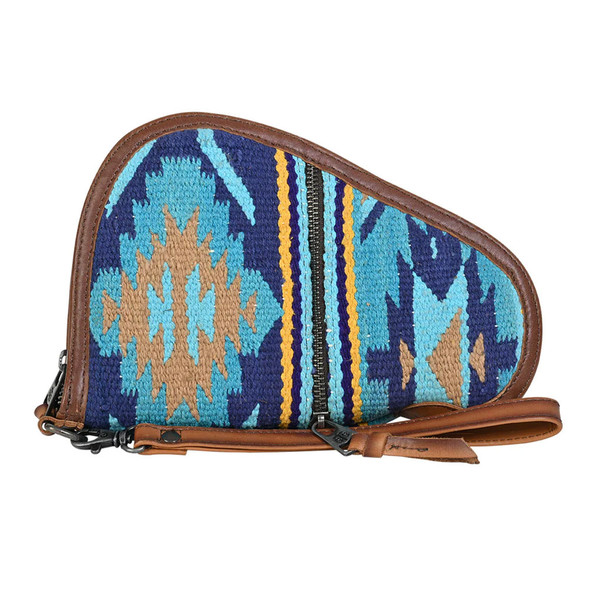 STS Mojave Sky Multi-Blue Aztec Pistol Case (STS31938)