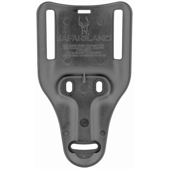 product variation Safariland Cantable Universal Belt Loop, Black, Fits 3-Hole Patterned Holsters and Safariland UBL Products, 2", Mid-Ride 6070CUBL-2-2 image