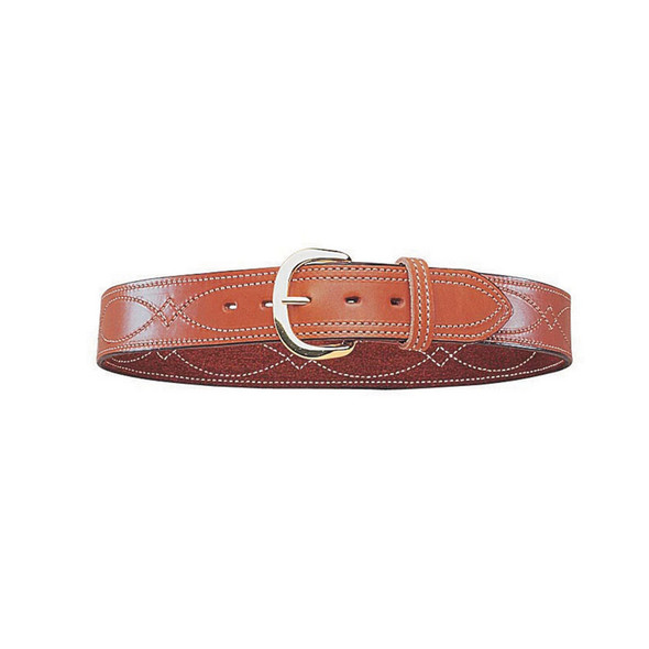 BIANCHI B9 Tan Reversible Fancy Stitched 1.75in Belt (12297)