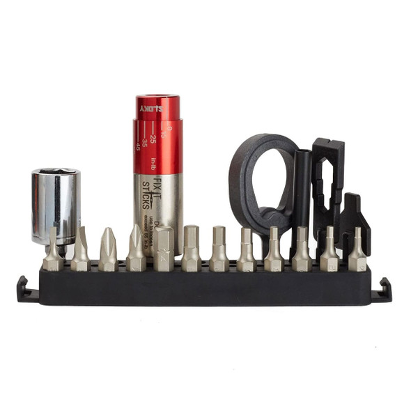 product variation FIX IT STICKS The Works Maintenance Kit with All-in-One Torque Driver, T-Way Wrench and Locking Ratcheting T-Way Wrench (WORKS-VTD+TWAY-LOCK) image