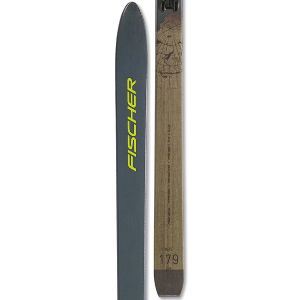 FISCHER Adventure 62 Crown Xtralite 199 Skis With Control Step-In IFP Black/Gray XC Binding