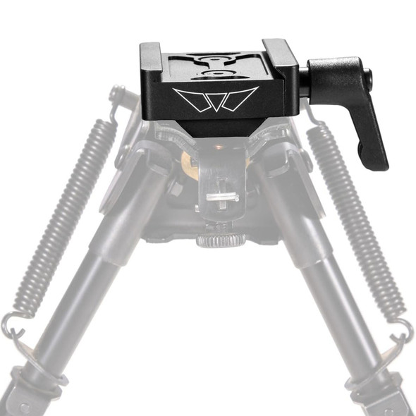 product variation WARNE Skyline Precision ARCA Rail Adapter for Swivel Stud Style Bipod (7956M) image