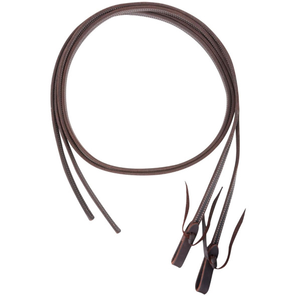 MARTIN SADDLERY Heavy Latigo Doubled and Stitched Split Reins (SR58HLATDS-4)