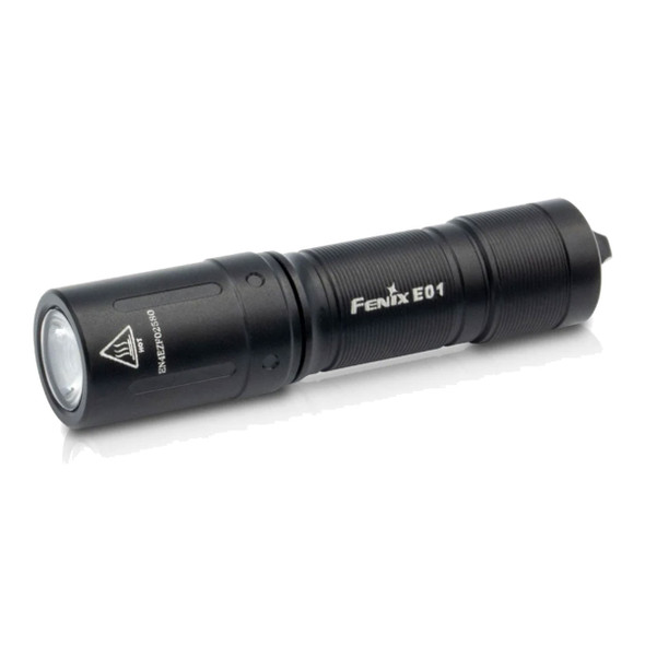 product variation FENIX E01 V2.0 100 Lumens AAA Black Flashlight (E01V2-BLK) image