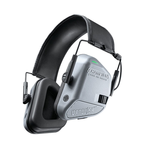 product variation CHAMPION TARGETS Vanquish Gray Electronic Hearing Protection (40978) image