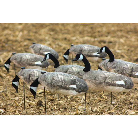 WHITE ROCK DECOYS Canada Goose Windsock Decoys, 12-Pack (CGH)