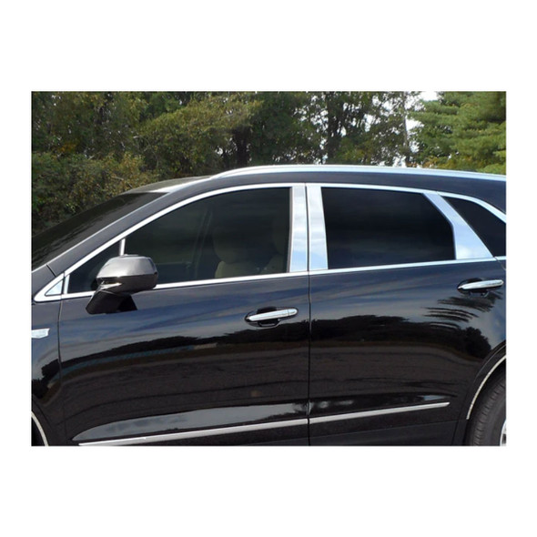 product variation QAA Fits Cadillac XT5 2017-2023 12 piece Stainless Steel Pillar Post Trim (PP57263) image