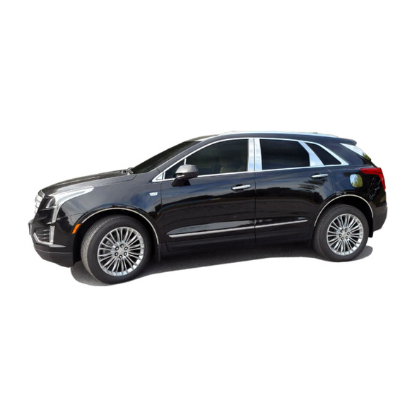 product variation QAA Fits Cadillac XT5 2017-2023 12 piece Stainless Steel Pillar Post Trim (PP57263) image