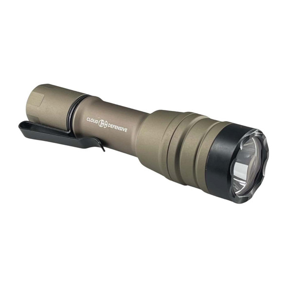 product variation CLOUD DEFENSIVE MCH Duty HO DF Flat Dark Earth Handheld Flashlight (CD2203DFPFDE) image