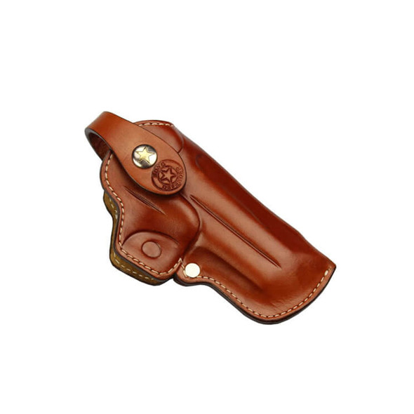 product variation BOND ARMS Premium 3.5in Texas Defender Leather Tan Right Hand Holster (BAH-RT-350-TN-R-CP) image