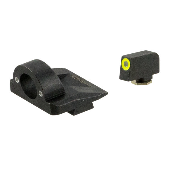product variation AmeriGlo Ghost Ring night sight set for Gen 5 Glock with LumiGreen front outline image