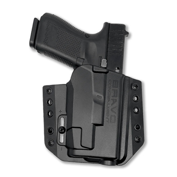 product variation BRAVO CONCEALMENT OWB BCA 3.0 Light Bearing RH Black Holster for Glock 19, 23, 32 / TLR-7A (BC30-1010) image