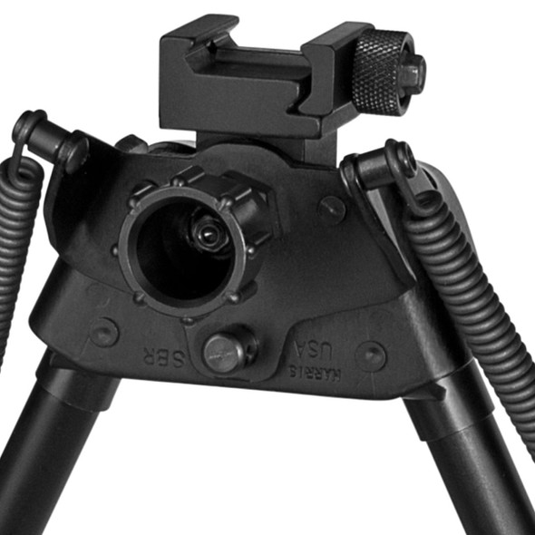 HARRIS BR Ultralight Fixed 6-9in Black Bipod 1A2BR
