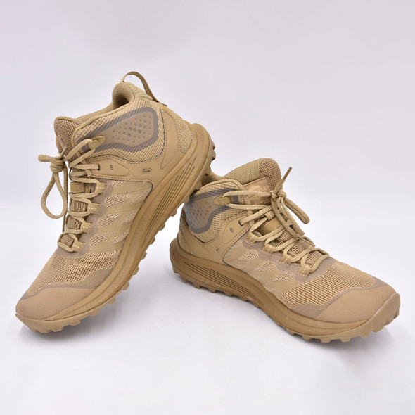 product variation Open Box (Great condition, limited use): MERRELL Nova 3 Mid Wp Unisex, Color: Coyote, Size: 7 (J005051-7) image