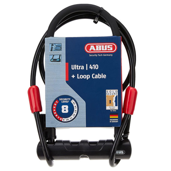 product variation ABUS Ultra 410/170HB230 U-Lock with 10/120 Cobra Cable (81060) image