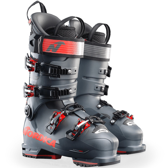 Open Box (Damaged package): NORDICA Men Promachine 110 Boots, Color: Anthracite/Black/Red, Size: 26 (050F5002M99-26)