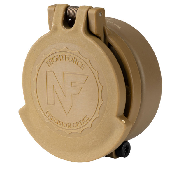product variation NIGHTFORCE Dark Earth Eyepiece Flip-Up Lens Caps for NX8 20x, 32x, NXS 15x, 22x, 32x, 42x, SHV 10x, 14x, 20x (A713) image