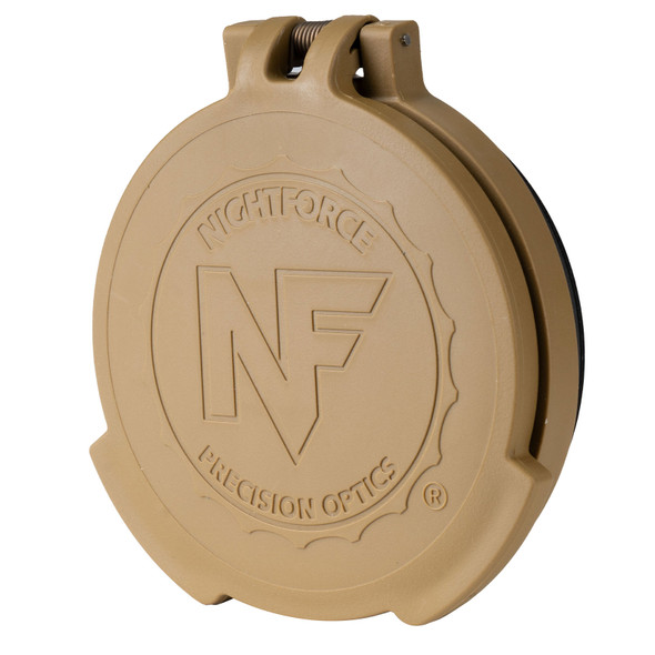 product variation NIGHTFORCE Dark Earth 56mm Objective Flip-Up Lens Caps for ATACR, BEAST, NXS, SHV (A723) image