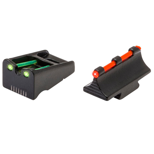 TRUGLO Fiber-Optic Front & Rear Sights For Remington (TG110W)