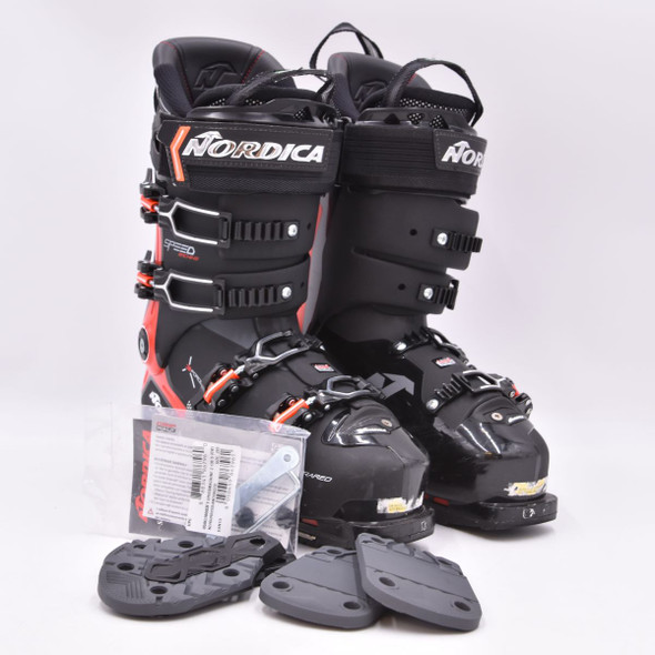 Open Box (Signs of previous use): NORDICA Men Speedmachine 3 130 S Boots, Color: Black/Red/Anthracite, Size: 26 (050G10003F1-26)