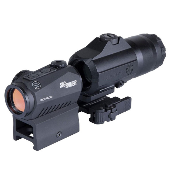 product variation SIG SAUER Romeo5 1x20mm 2 MOA Red Dot Sight with Juliet3 3x Magnifier Combo (SORJ53101) image