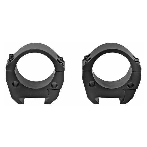 product variation TALLEY 1in High Black Alloy Modern Sporting Rings Fits Picatinny Rail System (TMS10H) image