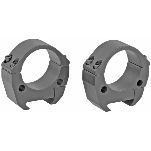 product variation TALLEY 1in High Black Alloy Modern Sporting Rings Fits Picatinny Rail System (TMS10H) image
