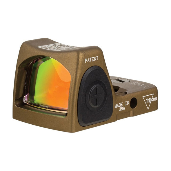 TRIJICON RMR Type 2 3.25 MOA Adjustable LED Hard Anodized Coyote Brown Red Dot Sight (RM06-C-700780)