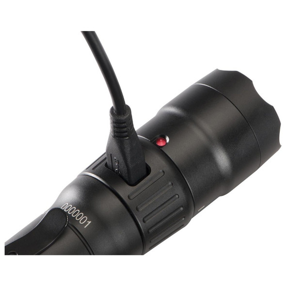 product variation PELICAN 7600 Black Rechargeable LED Tactical Flashlight (076000-0000-110) image