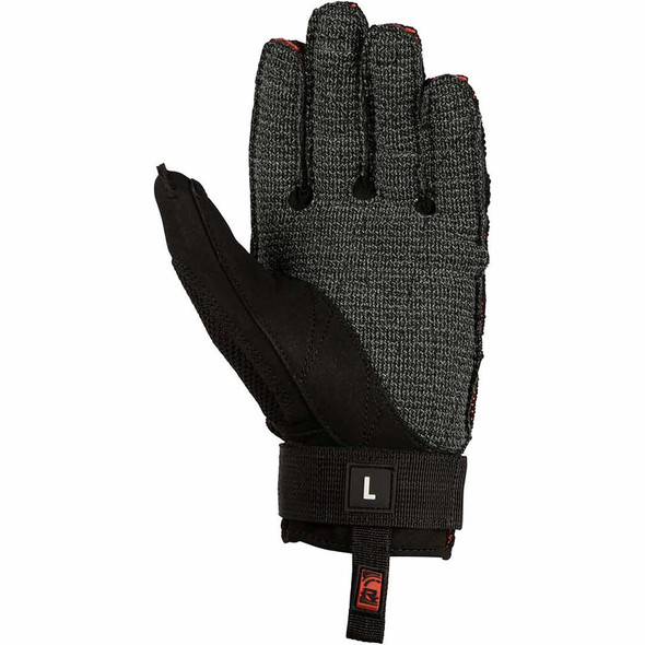 product variation RADAR Men's AirKnit-K BOA Black/Red Inside-Out Gloves image