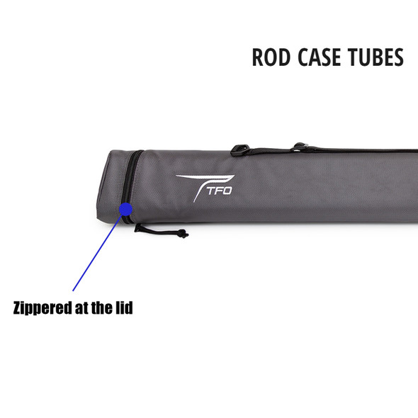 product variation TEMPLE FORK OUTFITTERS 9ft 2 pc Triangular Rod Case (TF-RCT-92) image