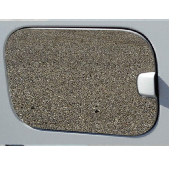 product variation QAA 1-Piece Stainless Gas Cap Door Trim Fits 2017-2022 Ford Super Duty (GC57320) image