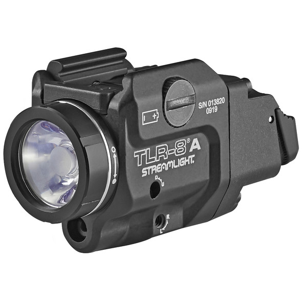 product variation Streamlight TLR-8A Flex, Black Finish, 500 Lumens, 1.5 Hour Runtime, Red Laser 69414 image