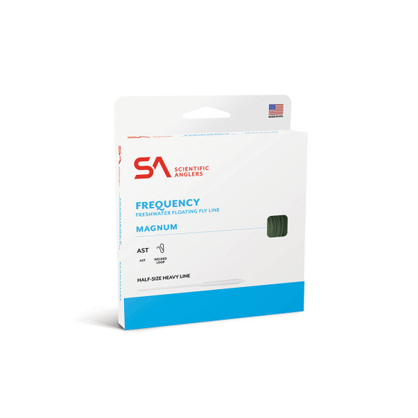 product variation SCIENTIFIC ANGLERS Frequency Magnum Glow Wf-8-F Fly Line, Ivory/Glow (128933) image