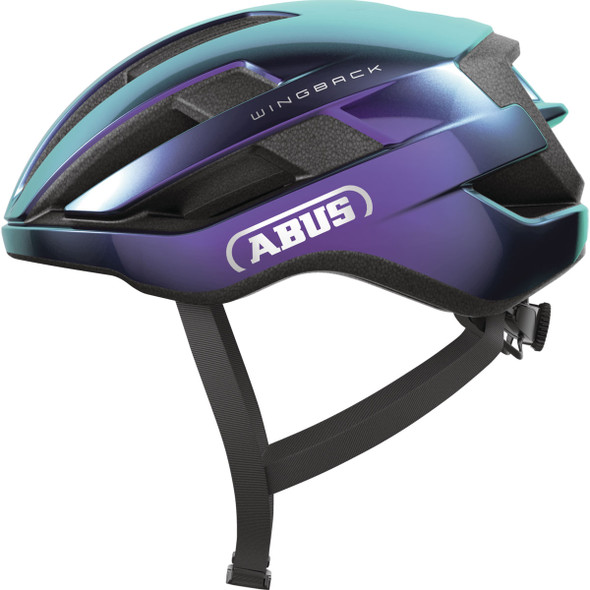product variation ABUS WingBack Flip Flop Purple road cycling helmet with 17 vents image