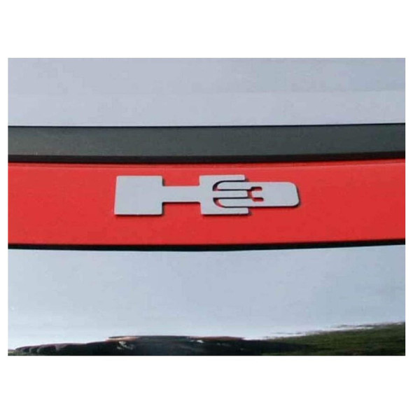 product variation QAA 2-Piece Stainless Steel Letter Graphics Fits 2006-2009 Hummer H3 (HV46308) image