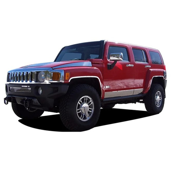 product variation QAA 2-Piece Stainless Steel Letter Graphics Fits 2006-2009 Hummer H3 (HV46308) image