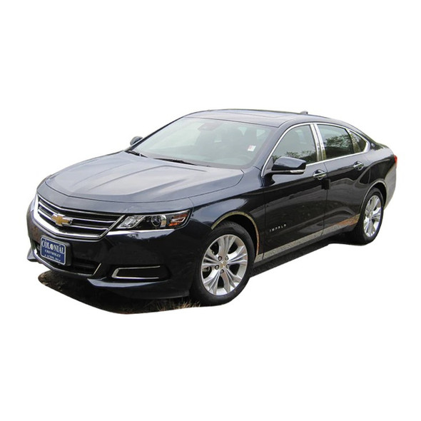 product variation QAA 2-Piece Chrome Plated ABS Plastic Mirror Cover Set Fits 2014-2020 Chevrolet Impala (MC54135) image