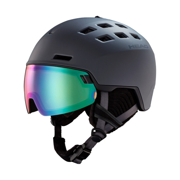 HEAD RADAR ヘルメット M/L マットブラック　スノーボード Amazon | HEAD(ヘッド) スキー/スノーボード ヘルメット RADER