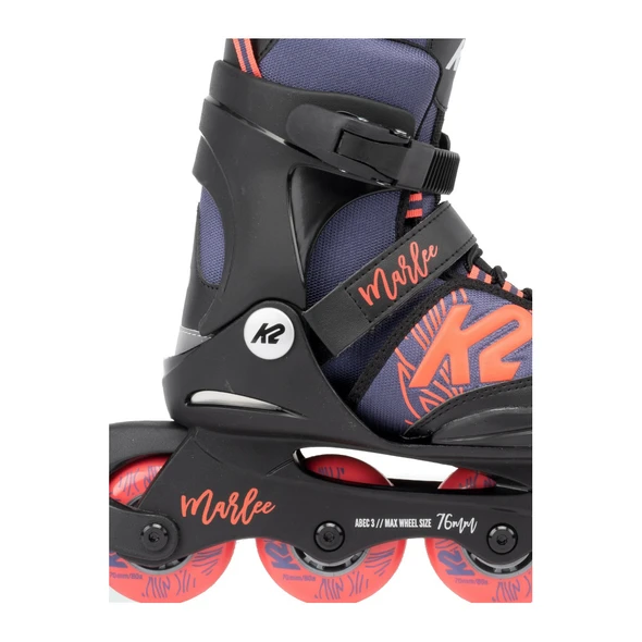 product variation K2 SKATE Marlee Purple and Coral Inline Skates (I220200201) image