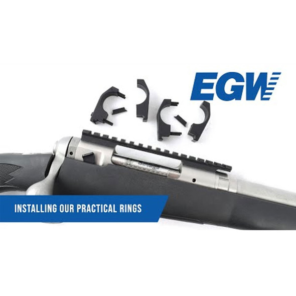 product variation EVOLUTION GUN WORKS 30mm .840in Practical Aluminum Rings (61000) image