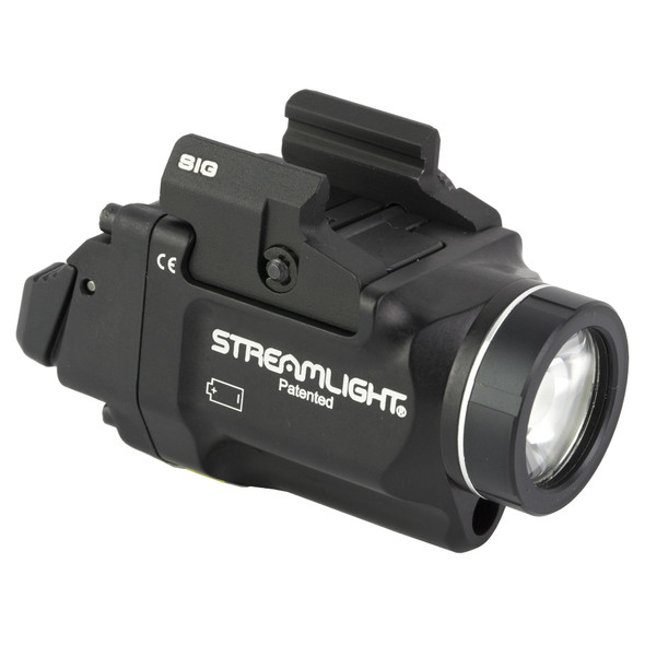 product variation Streamlight Streamlight TLR-8 Sub, White LED with Red Laser, Fits Sig P365/XL, 500 Lumens, Anodized Finish, Black, Includes (1) CR123a Battery, Low and High Switches 69417 image