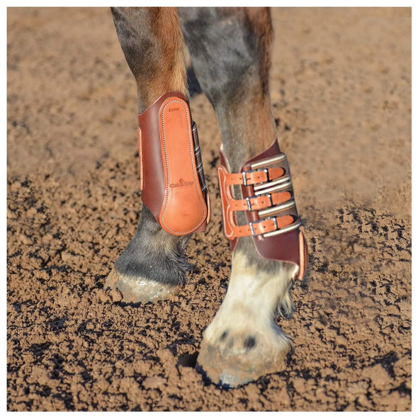 product variation CLASSIC EQUINE Leather Front Splint Boot (LSB100B) image