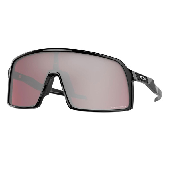 OAKLEY Men's Sutro Sunglasses w/ Polished Black Frame and Prizm Snow Black Iridium Lenses (94062037)