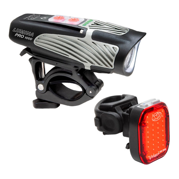 NITERIDER Lumina Pro 1000 and Vmax+ 150 Bike Light Set Combo (6862)