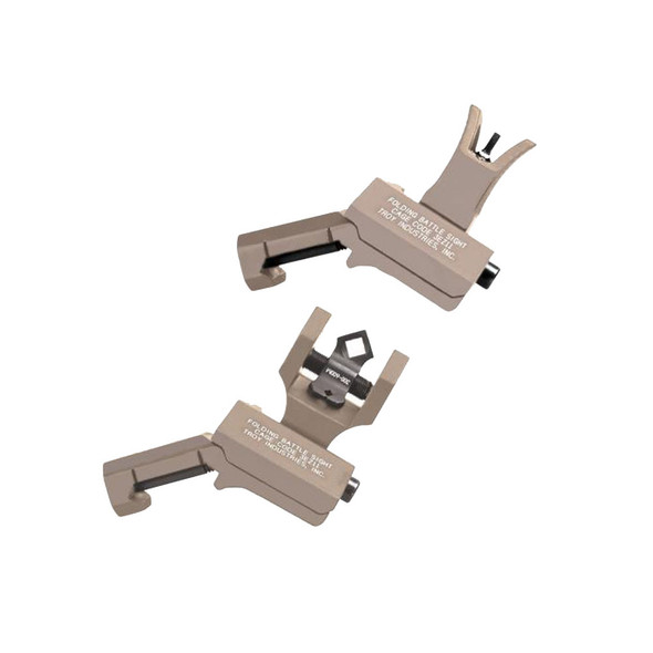 product variation TROY M4 Front and Dioptic Rear 45 Degree Offset Folding BattleSights (SSIG-45S-MDFT-00) image